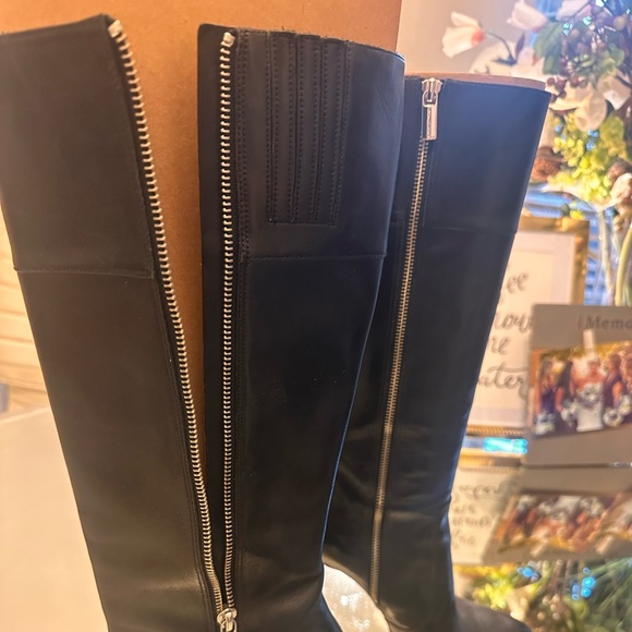 Michael Kors Hayley Tall Leather Boots - Picture 6 of 6